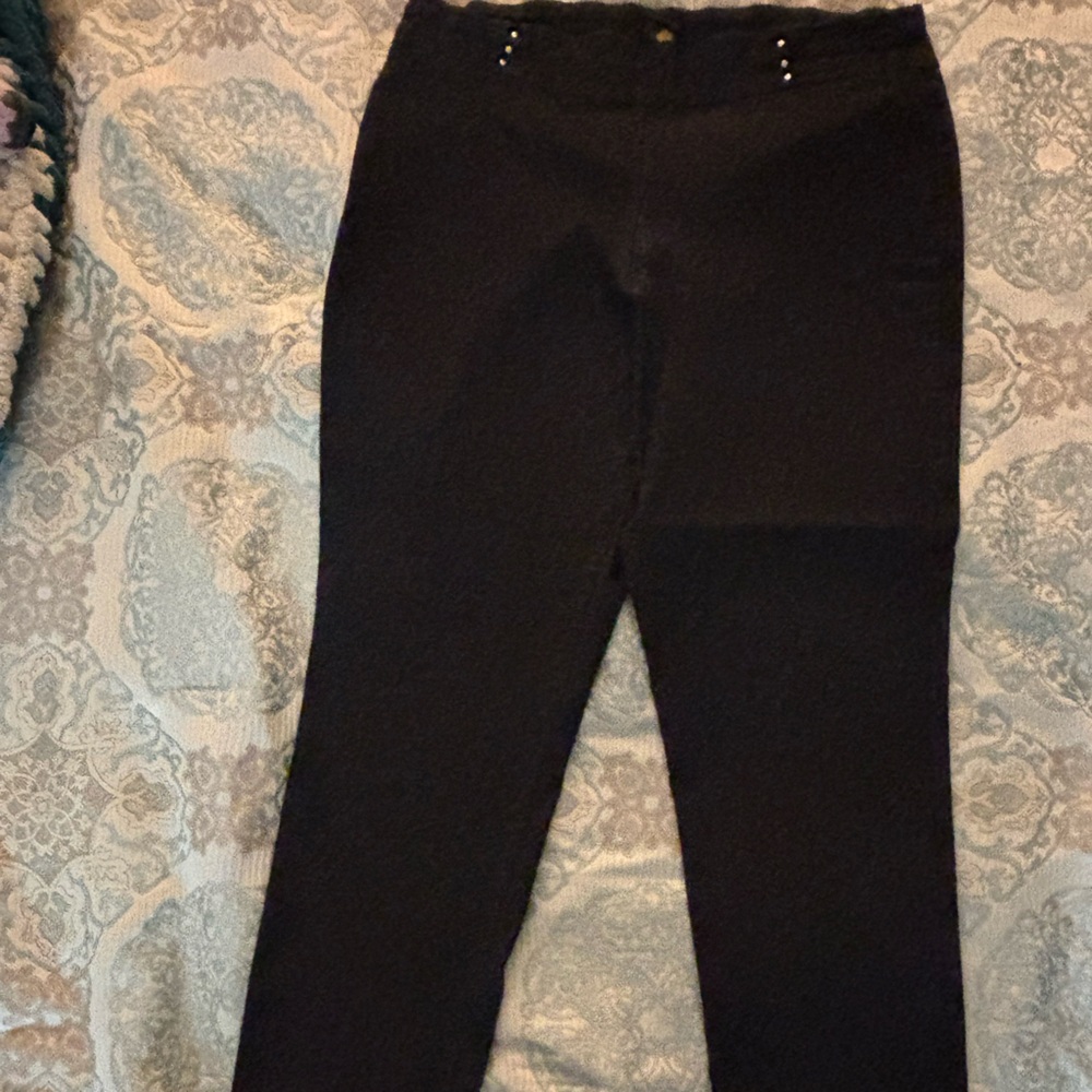 JM Collection Dark Gray Pants